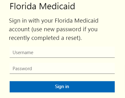 florida medicaid site visit checklist