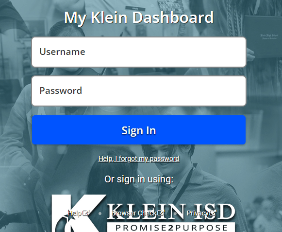 Klein ISD Schoology Login Access Moodle Login Page